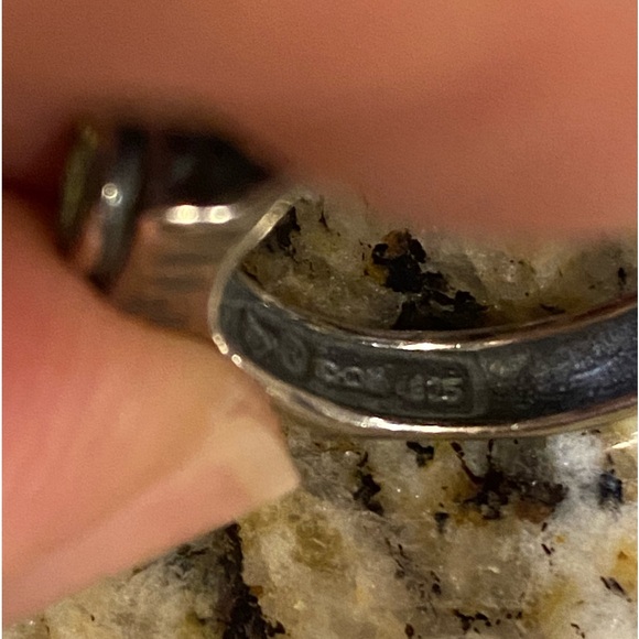 *NOT FOR SALE * Silpada Stackable Rings with Peridot - Picture 5 of 5